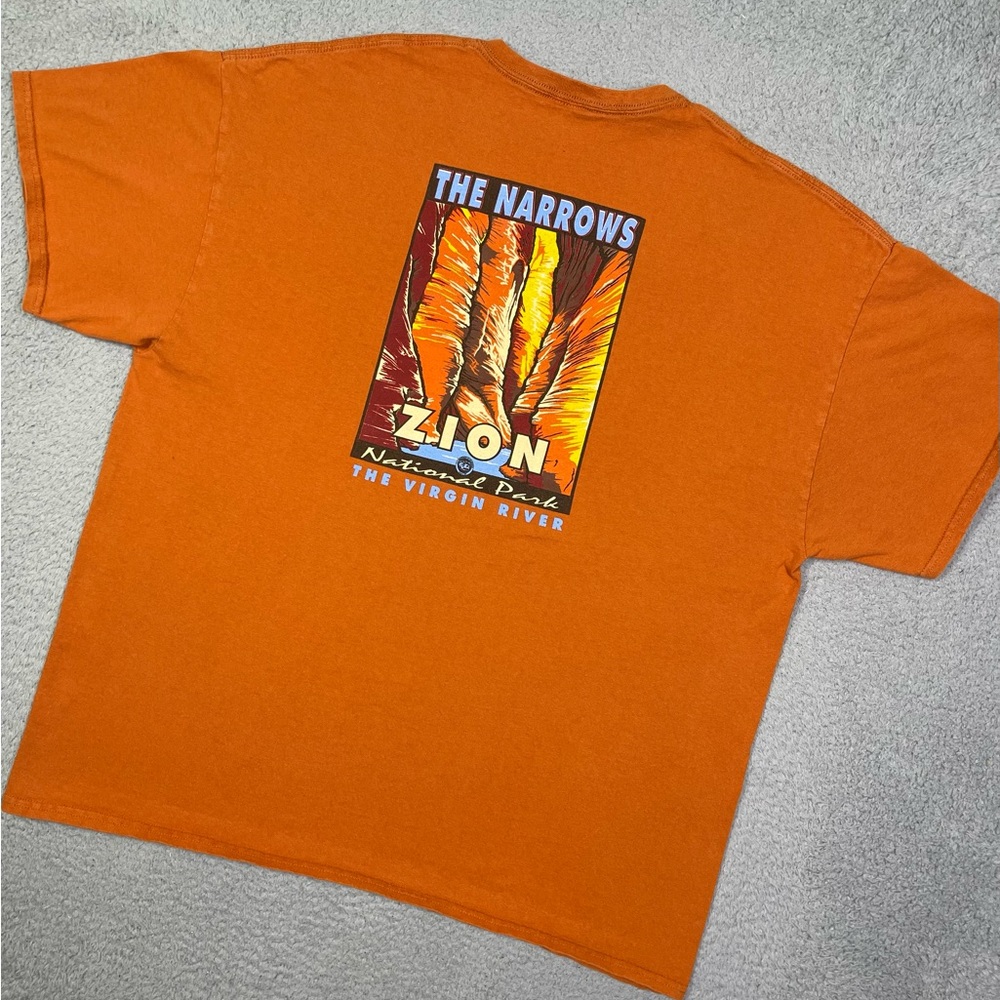 Vintage y2k Zion National‎ Park nature T-shirt